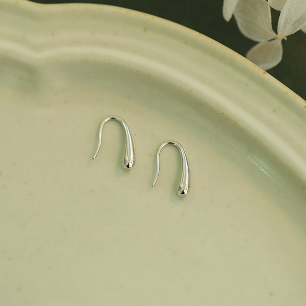 925 Sterling Silver Droplet Earrings