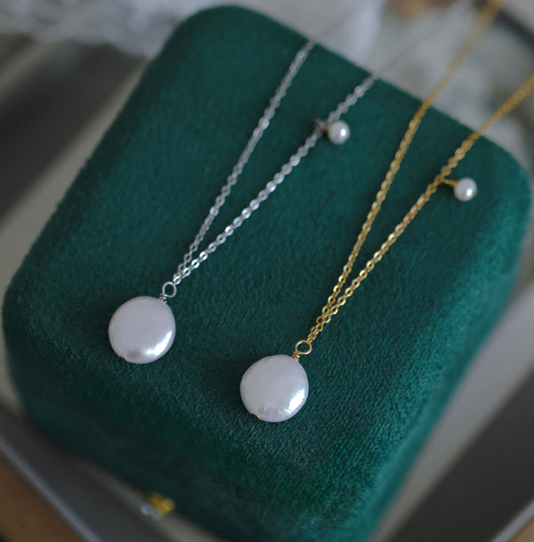 Baroque Pearl Pendant Necklace