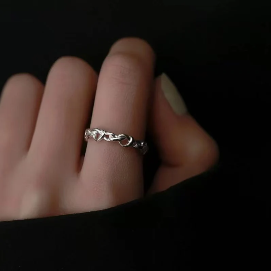 925 Sterling Silver Heart Ring