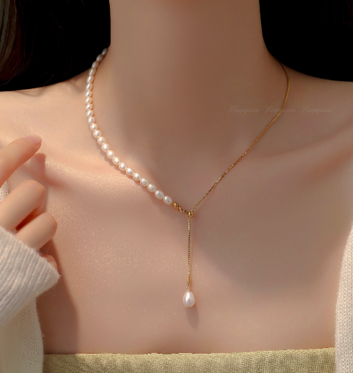 Irregular Freshwater Baroque Pearl Necklace