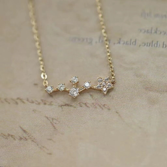 Sterling Silver Gold Plated Flower Necklace