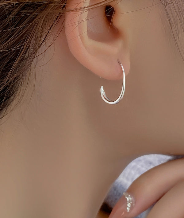 925 Sterling Silver Water Drop Earrings