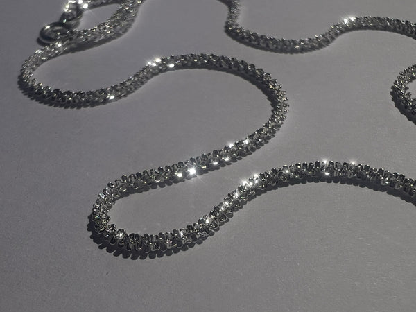 925 Sterling Silver Super sparkle necklace