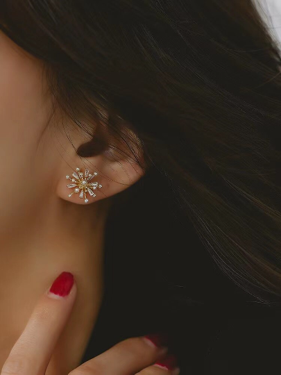 Flower Stud Earrings